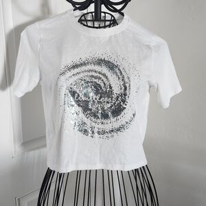 Zella crop top girls size 14/16 top